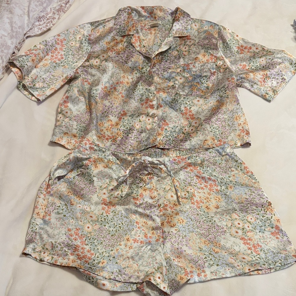 Cynthia Rowley Pastel Floral Sleepwear